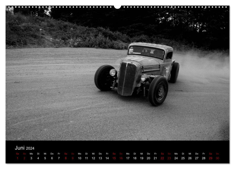 Dirt Track Races (CALVENDO Premium Wall Calendar 2024) 