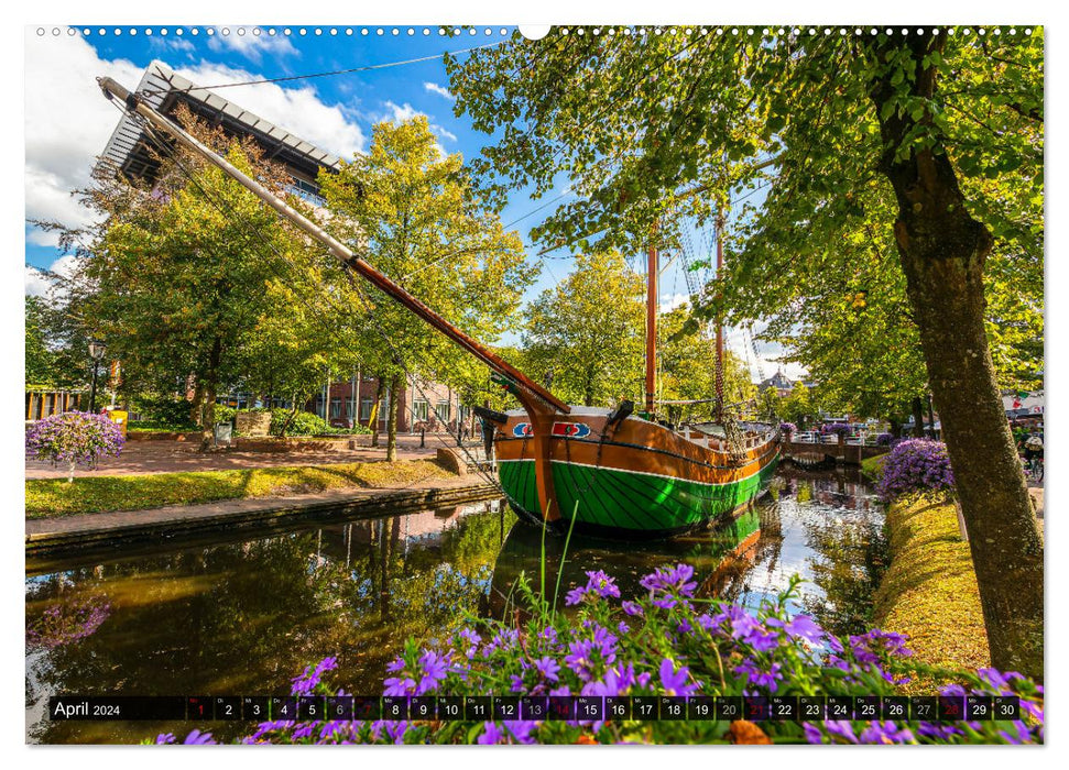 Papenburg - Venice of the North (CALVENDO Premium Wall Calendar 2024) 