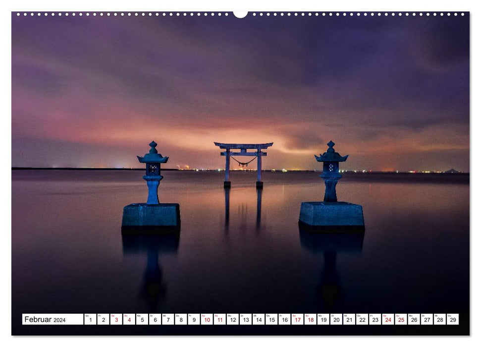 Japan. In the Land of Smiles (CALVENDO Premium Wall Calendar 2024) 