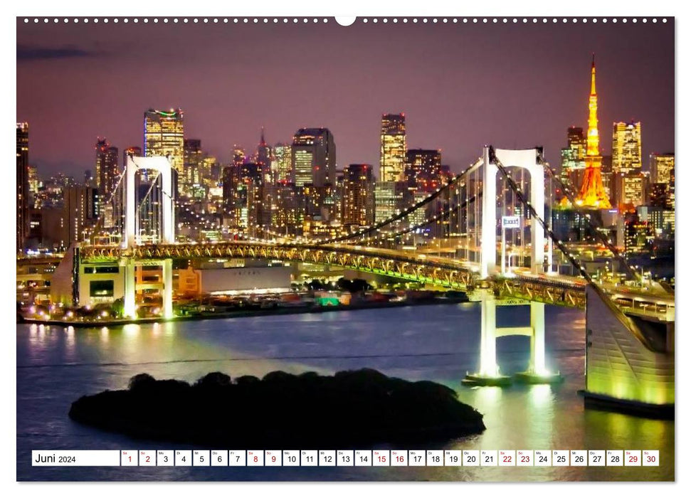 Japan. In the Land of Smiles (CALVENDO Premium Wall Calendar 2024) 