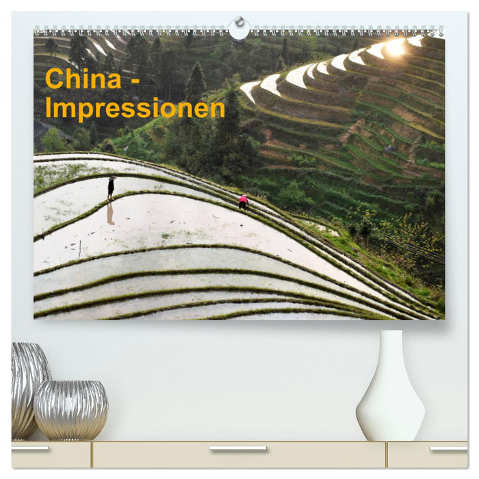 Impressions de Chine (Calendrier mural CALVENDO Premium 2024) 