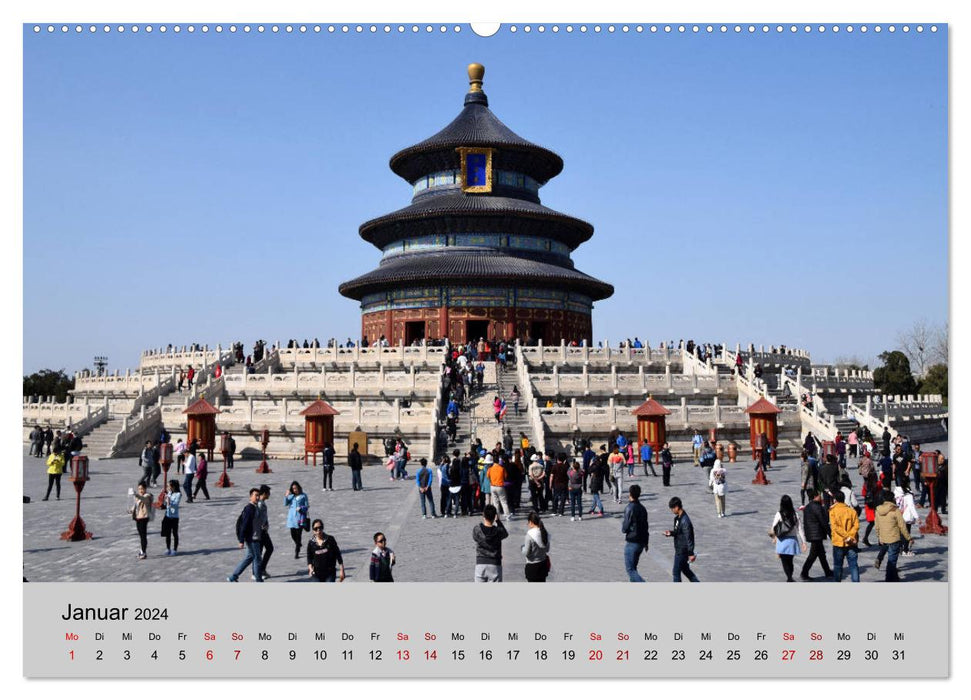 China impressions (CALVENDO Premium wall calendar 2024) 