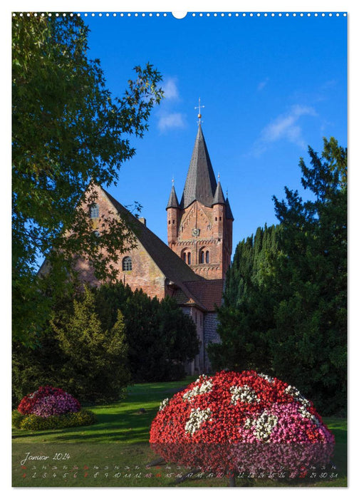 Une matinée à Westerstede (calendrier mural CALVENDO 2024) 