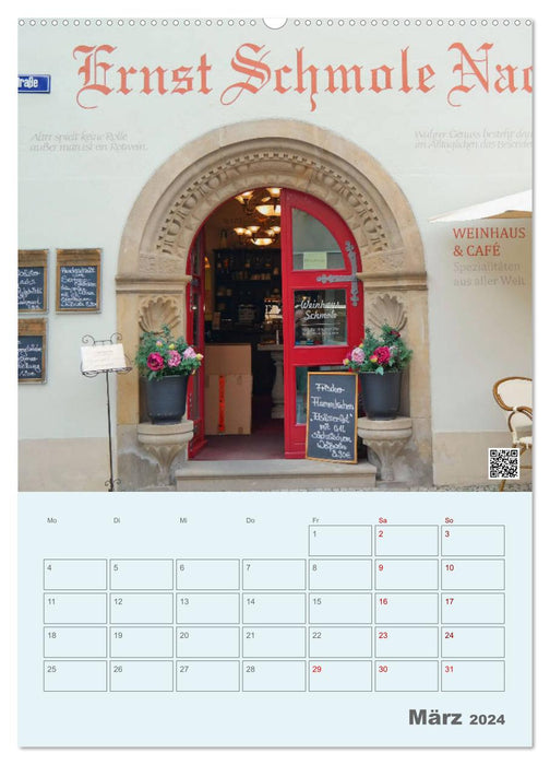 Doors and portals in Pirna (CALVENDO wall calendar 2024) 