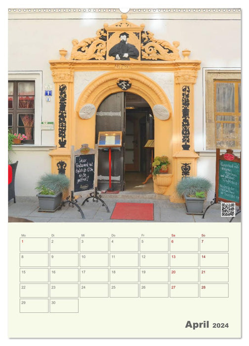 Portes et portails à Pirna (calendrier mural CALVENDO 2024) 