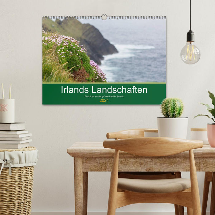 Paysages d'Irlande (calendrier mural CALVENDO 2024) 