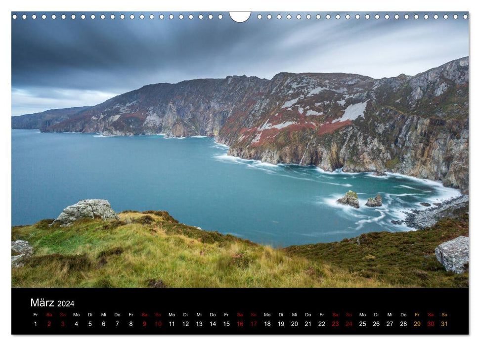 Paysages d'Irlande (calendrier mural CALVENDO 2024) 