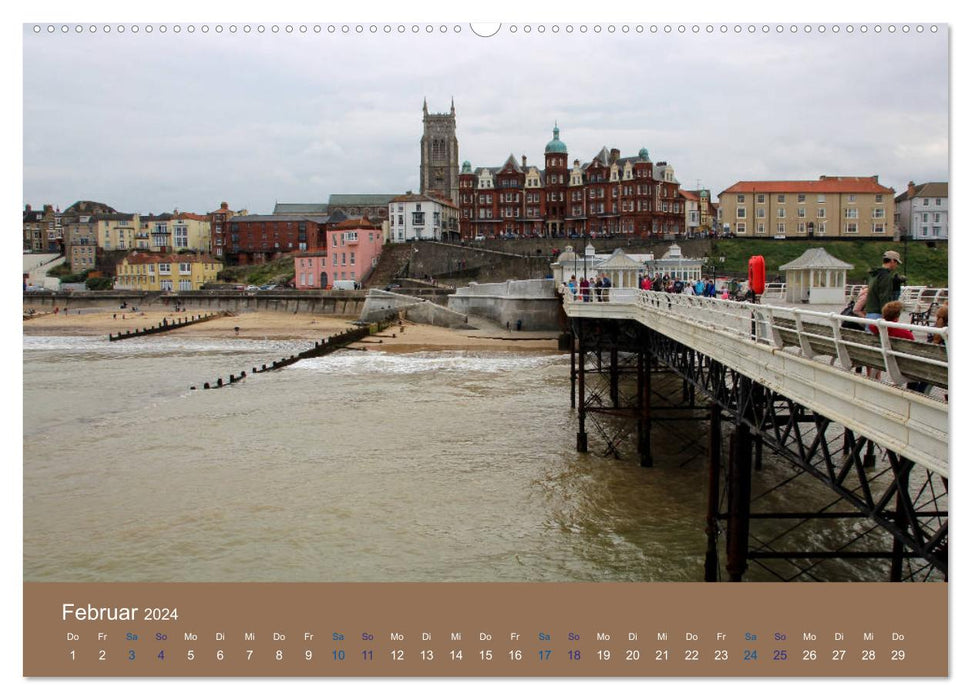 Cromer in England 2024 (CALVENDO Premium Wall Calendar 2024) 