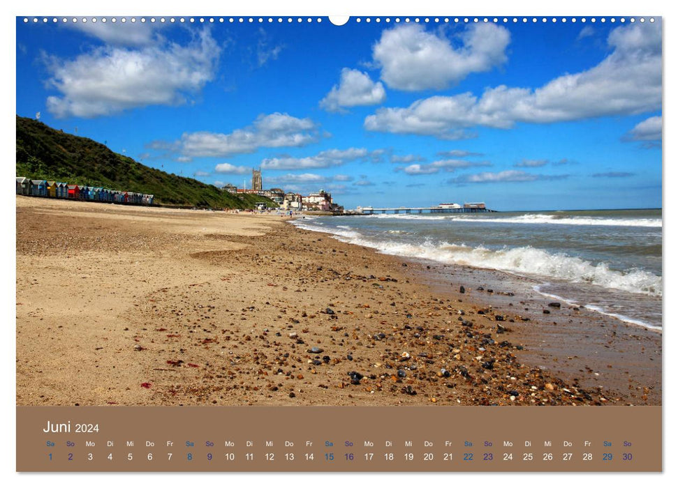 Cromer in England 2024 (CALVENDO Premium Wall Calendar 2024) 