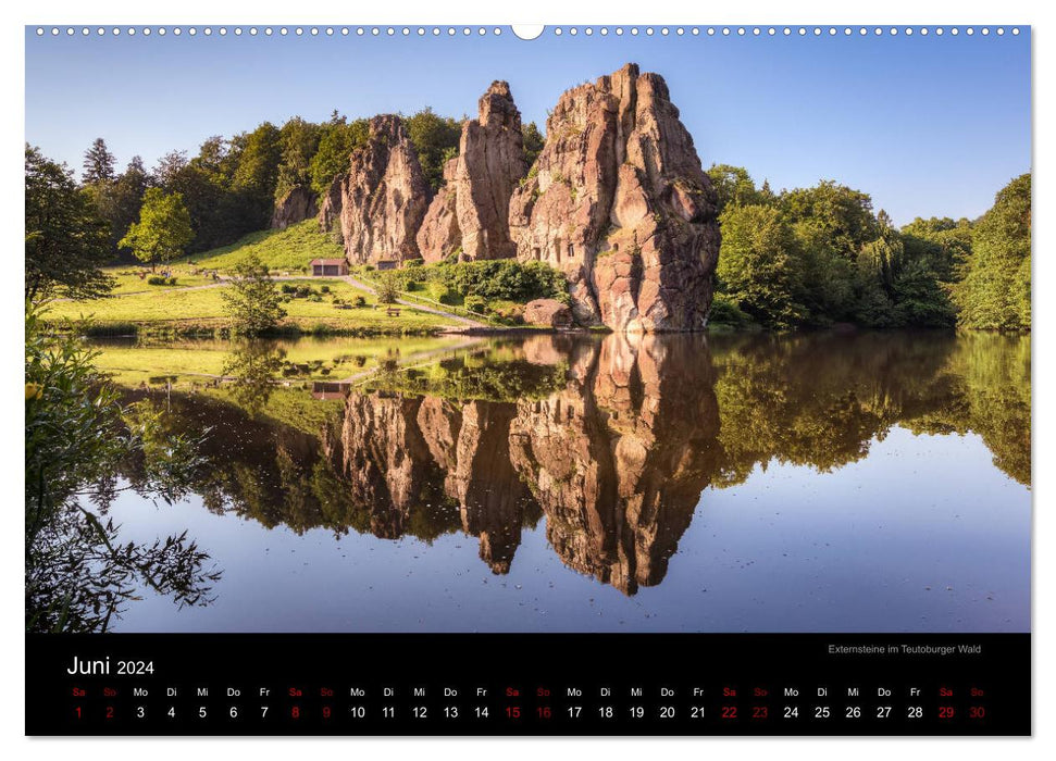 Cities and sights in Germany (CALVENDO wall calendar 2024) 