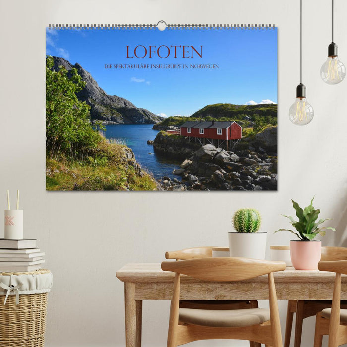 Lofoten - L'archipel spectaculaire de Norvège (Calendrier mural CALVENDO 2024) 