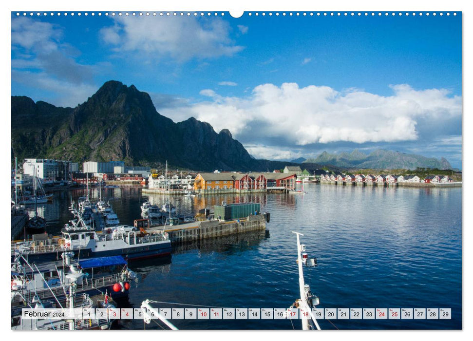 Lofoten - The spectacular archipelago in Norway (CALVENDO wall calendar 2024) 