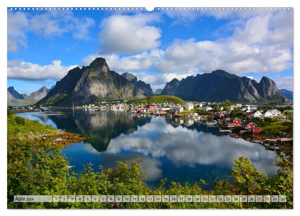 Lofoten - L'archipel spectaculaire de Norvège (Calendrier mural CALVENDO 2024) 