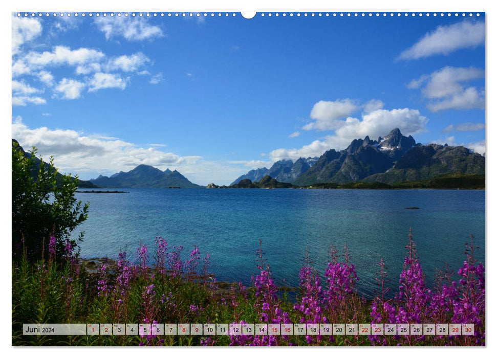 Lofoten - The spectacular archipelago in Norway (CALVENDO wall calendar 2024) 