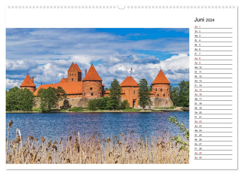 Discoveries in the Baltics (CALVENDO wall calendar 2024) 