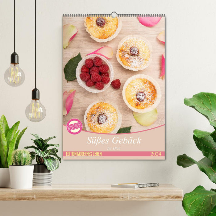 Sweet pastries for you (CALVENDO wall calendar 2024) 