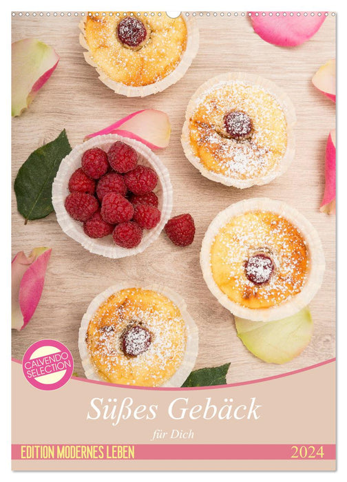 Sweet pastries for you (CALVENDO wall calendar 2024) 