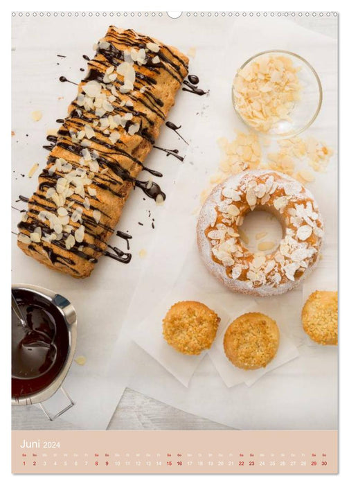 Sweet pastries for you (CALVENDO wall calendar 2024) 
