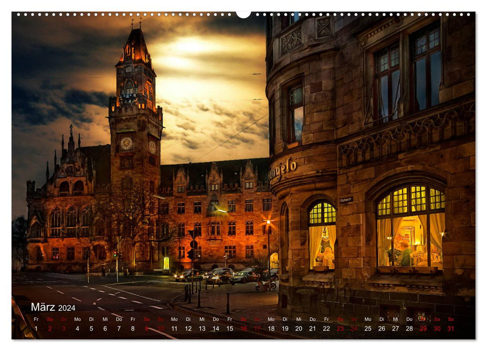 Marc Vamos - My Saarland (CALVENDO Premium Wall Calendar 2024) 