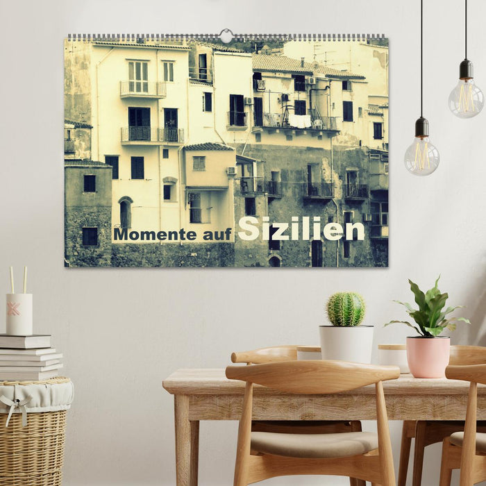 Moments in Sicily (CALVENDO wall calendar 2024) 