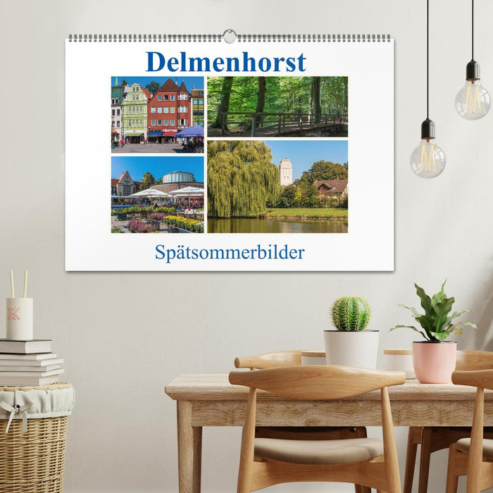 Delmenhorst photos de fin d'été (calendrier mural CALVENDO 2024) 