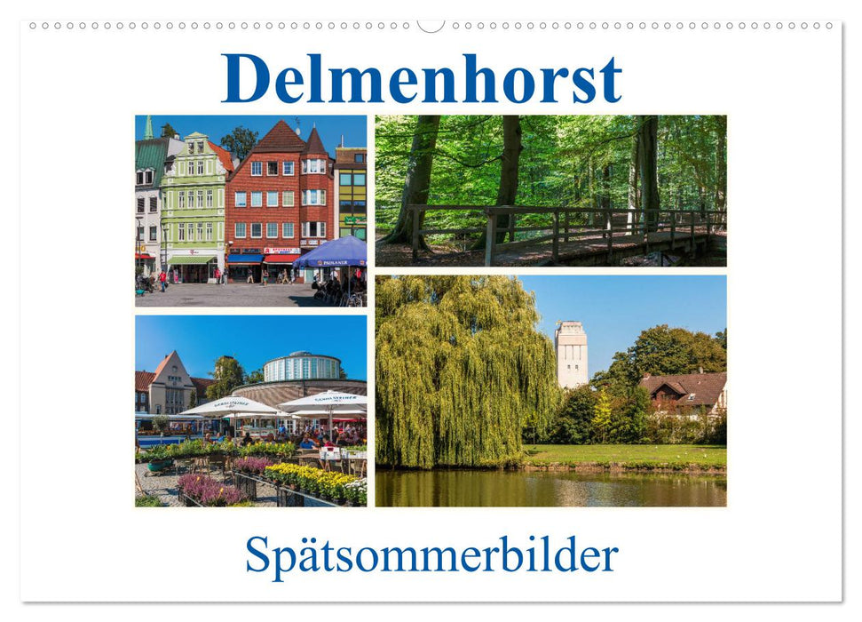 Delmenhorst photos de fin d'été (calendrier mural CALVENDO 2024) 