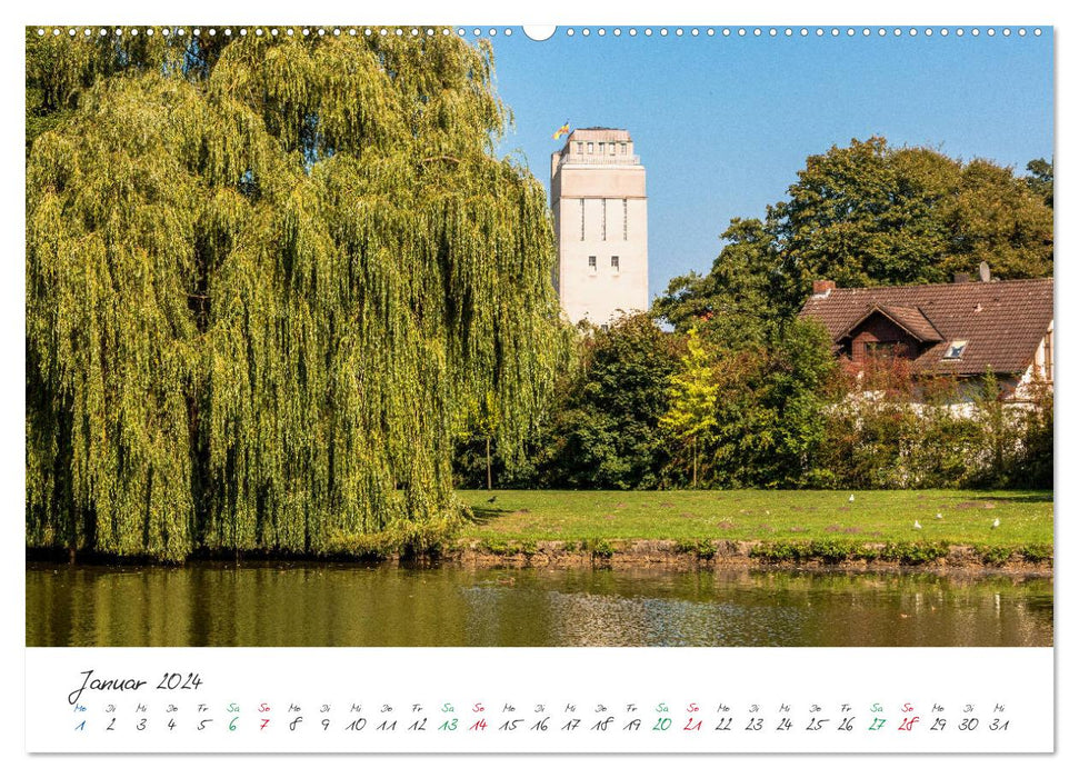 Delmenhorst Spätsommerbilder (CALVENDO Wandkalender 2024)