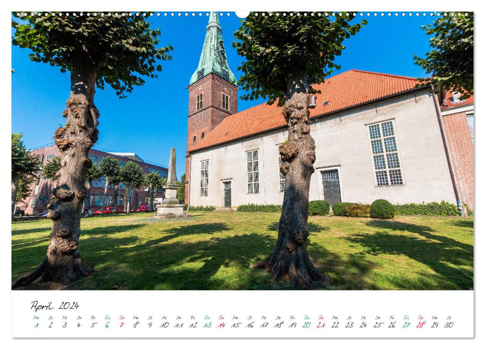 Delmenhorst photos de fin d'été (calendrier mural CALVENDO 2024) 