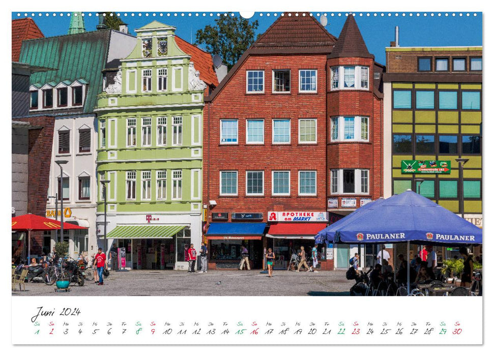 Delmenhorst photos de fin d'été (calendrier mural CALVENDO 2024) 