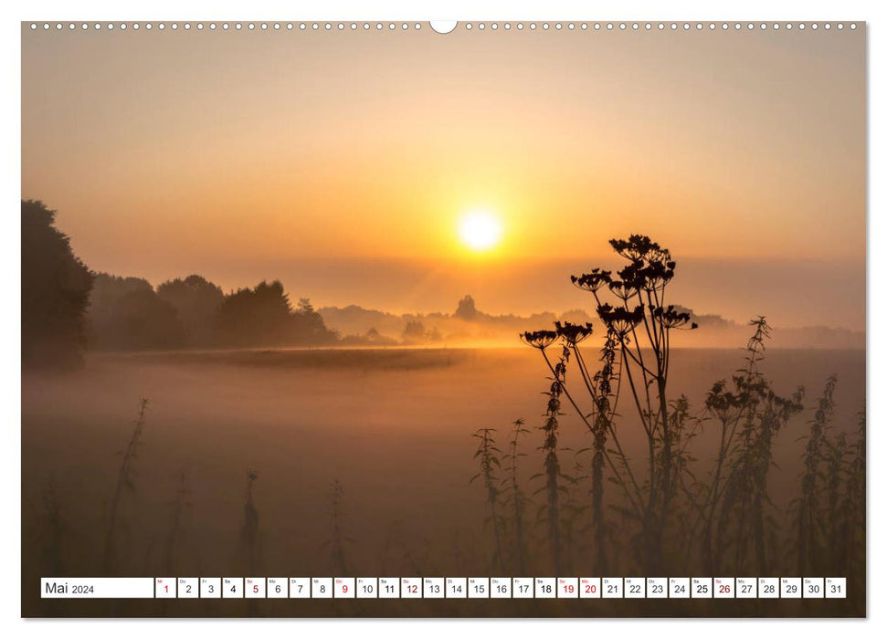 Osterholz-Scharmbeck, Natur-Impressionen aus dem Teufelsmoor (CALVENDO Premium Wandkalender 2024)