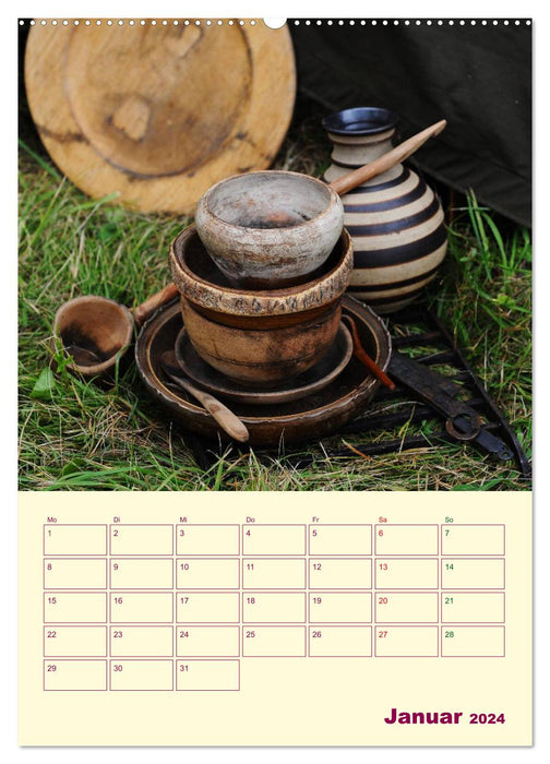 Spectacle - Medieval Calendar (CALVENDO Premium Wall Calendar 2024) 