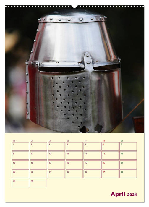 Spectacle - Medieval Calendar (CALVENDO Premium Wall Calendar 2024) 