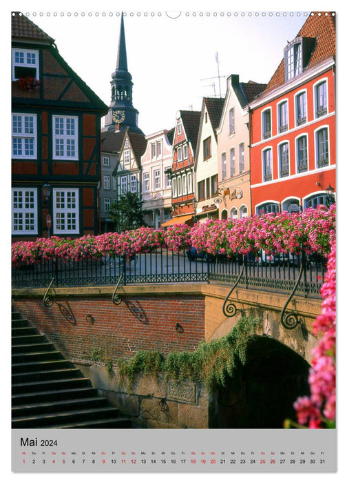 Hanseatic city of Stade - beautiful and worth seeing (CALVENDO Premium Wall Calendar 2024) 