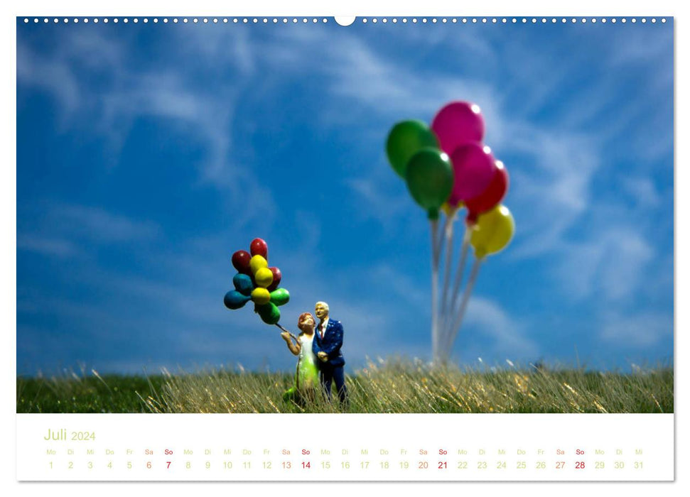 Green Meadow - La vie est verte (Calvendo Premium Wall Calendar 2024) 