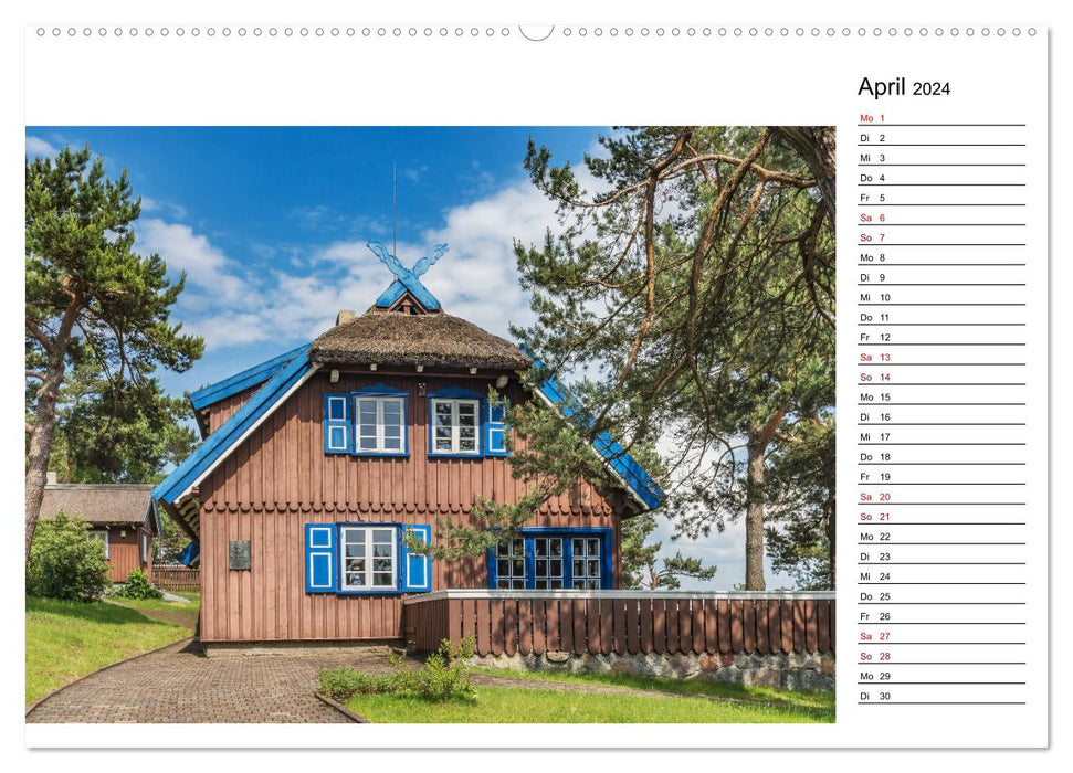 Discoveries in the Baltics (CALVENDO Premium Wall Calendar 2024) 