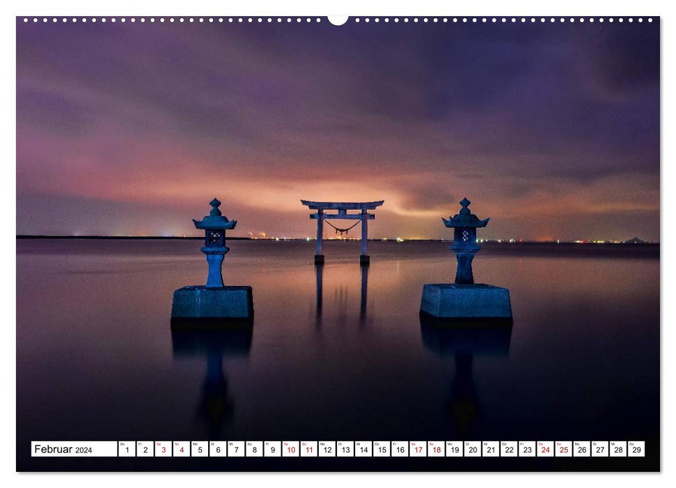 Japan. Im Land des Lächelns (CALVENDO Wandkalender 2024)