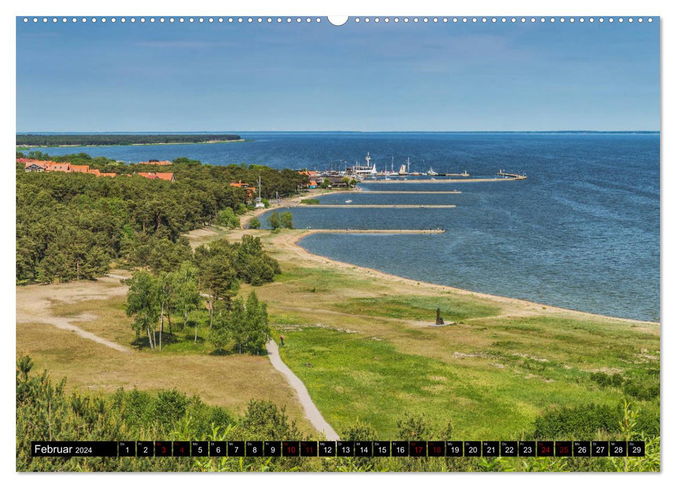 Nida - Pearl on the Curonian Lagoon (CALVENDO Premium Wall Calendar 2024) 