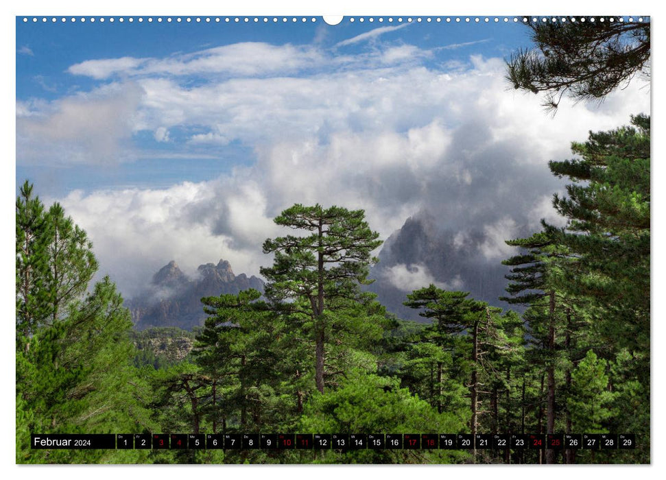 Corsica - Island of Contrasts (CALVENDO Wall Calendar 2024) 