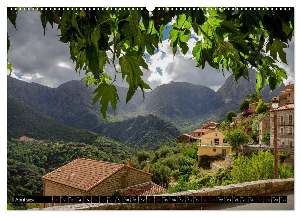 Corsica - Island of Contrasts (CALVENDO Wall Calendar 2024) 