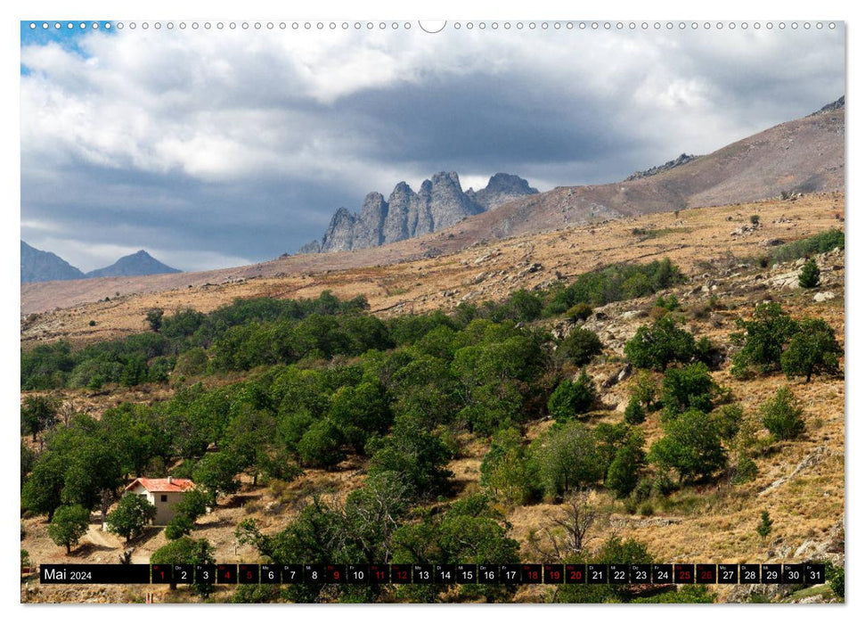 Corsica - Island of Contrasts (CALVENDO Wall Calendar 2024) 