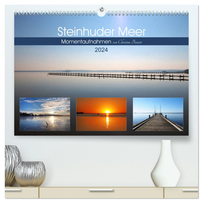 Steinhuder Meer, Momentaufnahmen von Christine Bienert (CALVENDO Premium Wandkalender 2024)