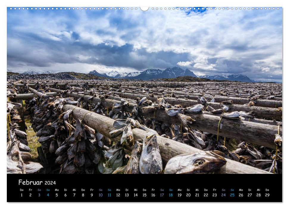 Îles du Nord (Calvendo Premium Wall Calendar 2024) 