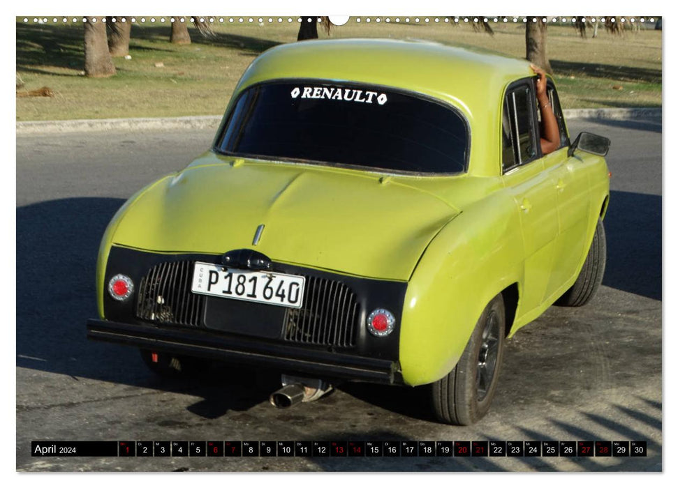 Auto-Legenden - French Classics (CALVENDO Premium Wandkalender 2024)