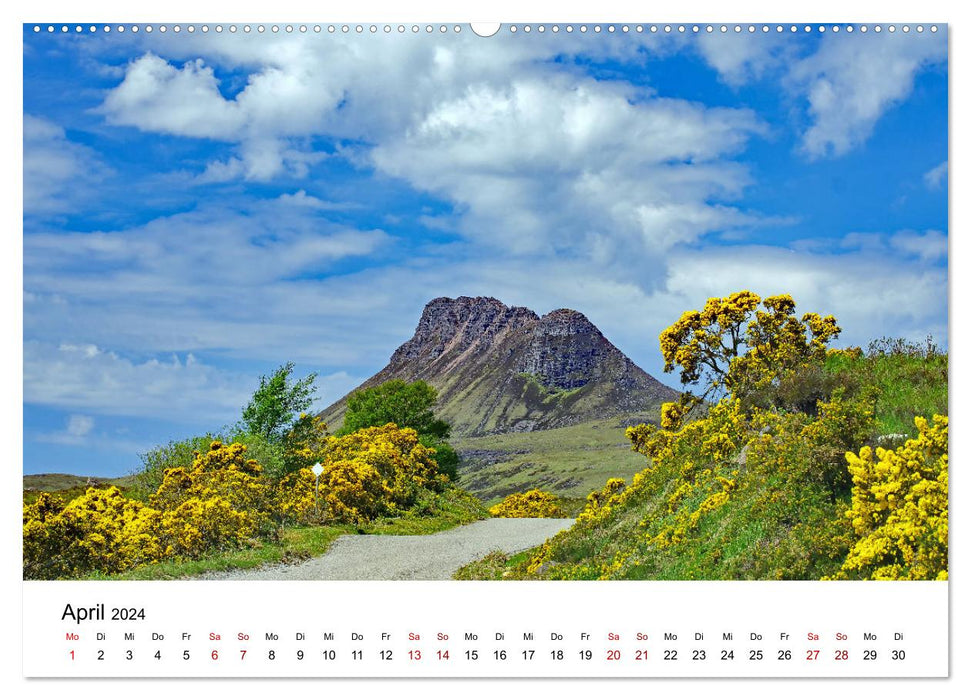 Von Cornwall nach Schottland (CALVENDO Wandkalender 2024)