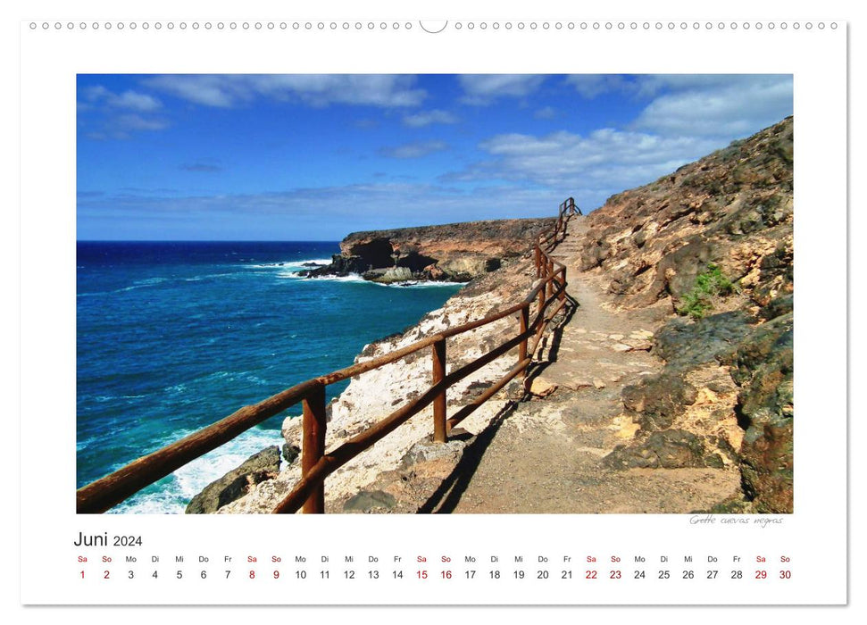 Fuerteventura - Bildschön (CALVENDO Premium Wandkalender 2024)