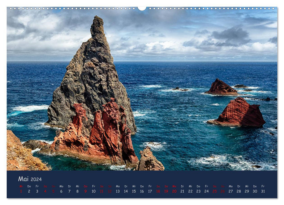 Naturwunder Madeira (CALVENDO Premium Wandkalender 2024)