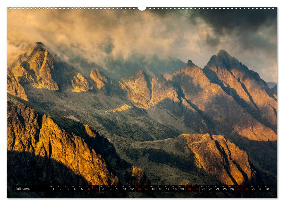 Tatras. Poland and Slovakia (CALVENDO Premium Wall Calendar 2024) 