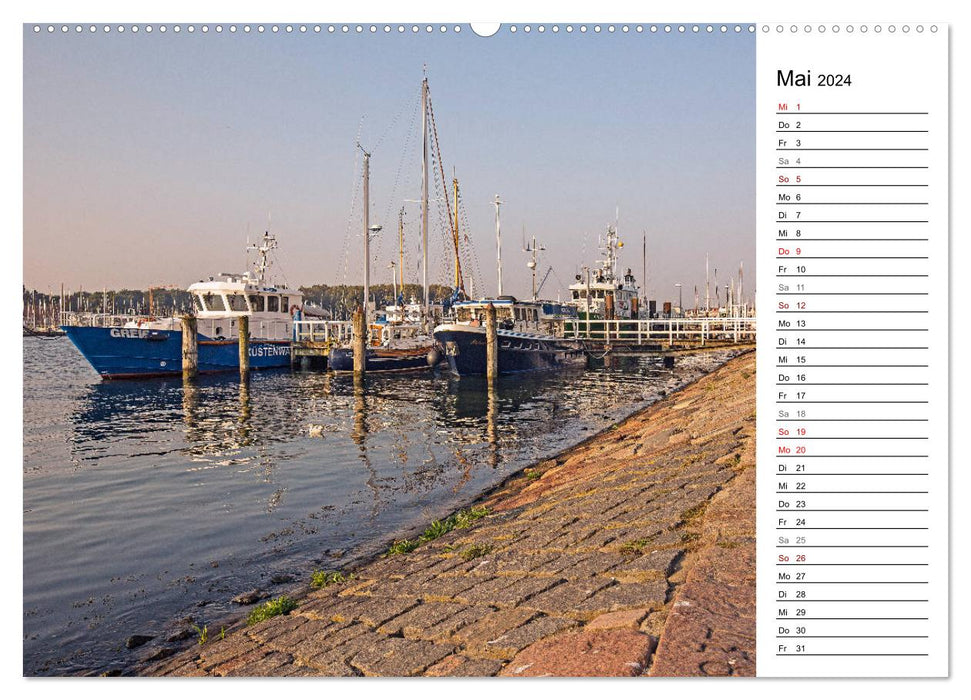 Baltic Sea spa Travemünde - The most beautiful daughter in Lübeck (CALVENDO Premium Wall Calendar 2024) 