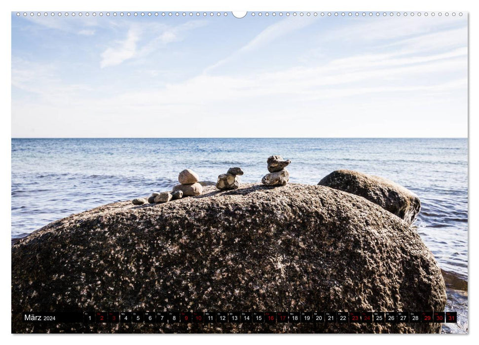 Insel Fehmarn - Impressionen eines Sommertages an der Ostsee (CALVENDO Premium Wandkalender 2024)