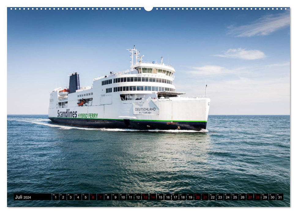 Insel Fehmarn - Impressionen eines Sommertages an der Ostsee (CALVENDO Premium Wandkalender 2024)